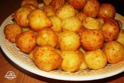 Пампушки из картофеля.