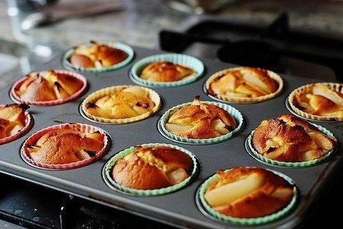 Маффины с грушами. 09