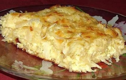 Очень вкусная запеканка из капусты.