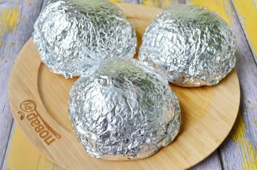 Субмарина в фольге.  Ингредиенты: 06