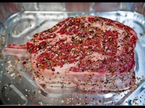 Стейк по - кобвойски в соусе терияки. 04