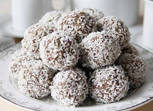 Банановое рафаэлло.  Нам потребуется: