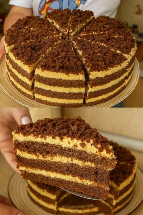 Шикарный торт из тpёх стаканов.

