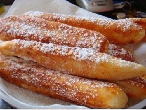 Творожные батончики - трубочки.