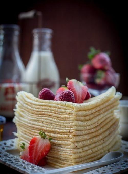 Нежнейшие заварные блинчики. 01