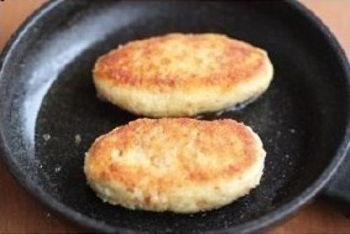 Картофельные зразы с мясом/с грибами. 08