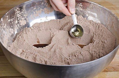 Быстрые шоколадные кексы без яиц. 03