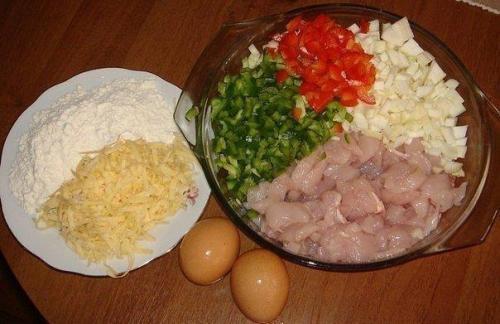 Очень вкусные и полезные котлеты из куриного мяса с овощами и сыром? 01