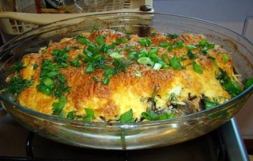 Свиные отбивные под хрустящей сырной корочкой.