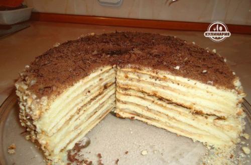 Тортик на СКОВОРОДЕ.  Ингредиенты: