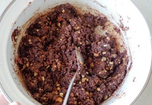 Сладкая колбаска.  Ингредиенты: 03