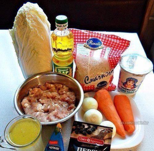 Голубцы из пекинской капусты. 01