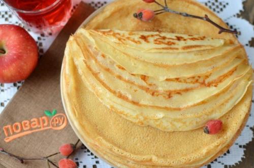 Заварные творожные блины. Заварные творожные блины.