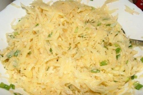 Картофельный - пирог запеканка. 02