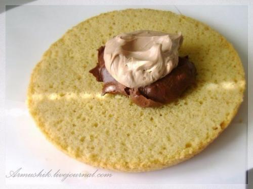 Высокий, нежный бисквит для торта (на плите). 04