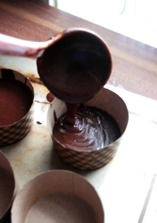 Шоколадные капкейки.  Ингредиенты: 07