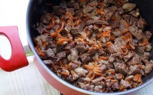 Картошечка, тушенная с мясом. 03