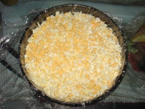 Салат Грибная Поляна (закусочный торт. 04