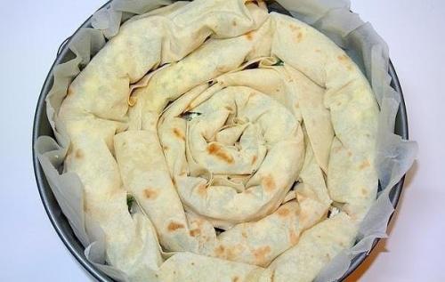 Пирог Лаваш В ЗАЛИВКЕ. 01