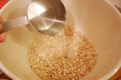 Постные овсяные котлеты. 01