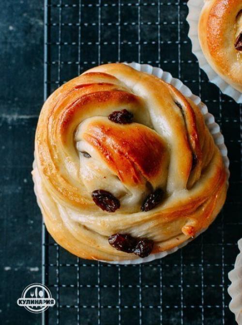 Булочки с изюмом. 09 Булочки с изюмом. 09