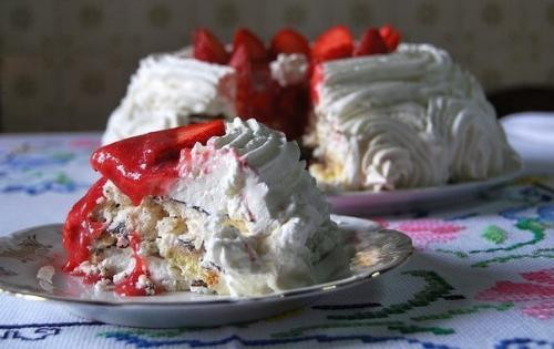 Torta Monia.  Ингредиенты для французской меренги: