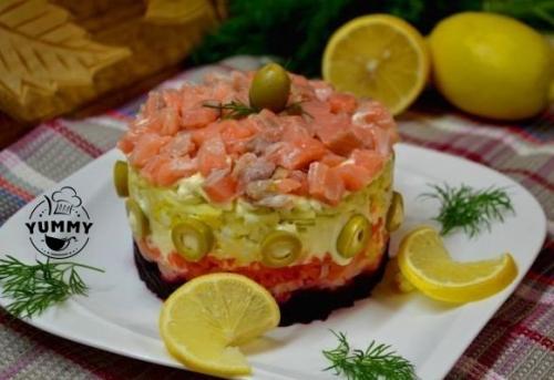 Шуба по-царски. Ингредиенты: Шуба по-царски. Ингредиенты: