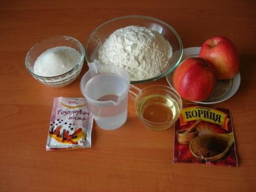 Яблочные кексики.  Рецепт простой, с насыщенным ароматом яблок и корицы. 01