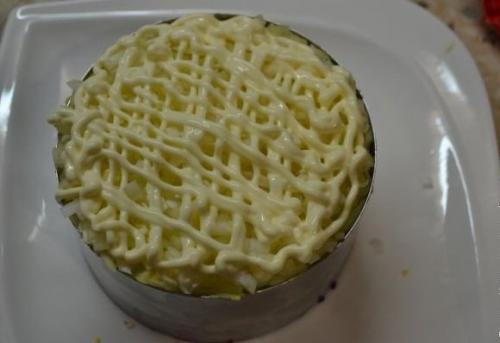 Шуба по-царски.  Ингредиенты: 06