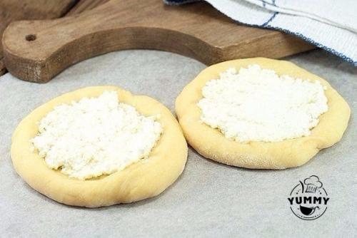 Нежная ватрушка.  Ингредиенты: 06