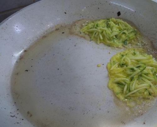 Оладьи из кабачков с овсяными хлопьями. 03