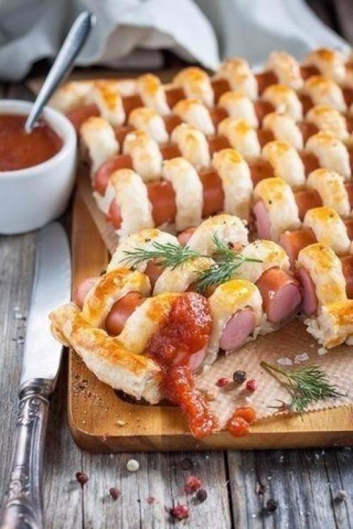 Вкуснейшие сосиски в тесте. 01