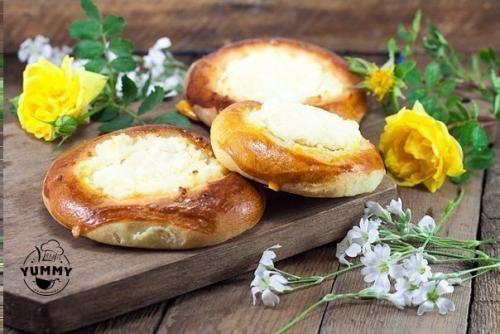 Нежная ватрушка.  Ингредиенты: