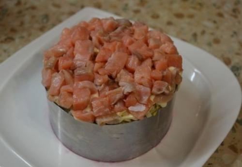 Шуба по-царски.  Ингредиенты: 07