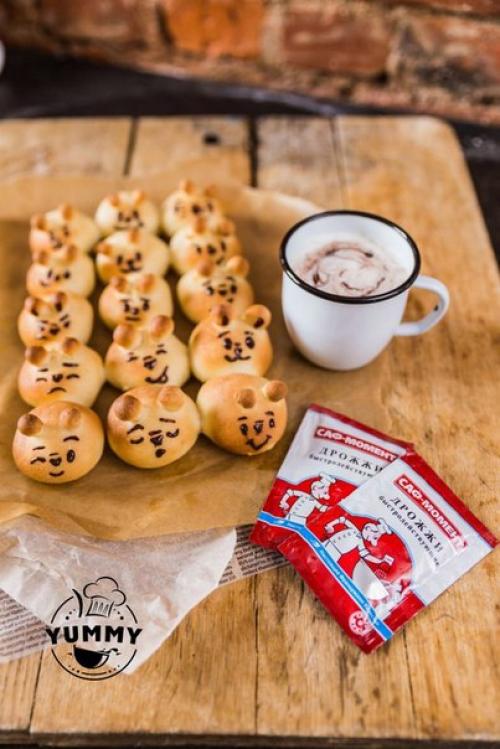 Булочки Винни.  Ингредиенты: 08