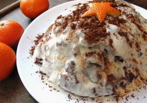 Апельсиновый торт. Ингредиенты: