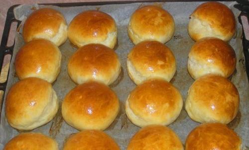 Чесночные пышечки.  Результат порадовал.