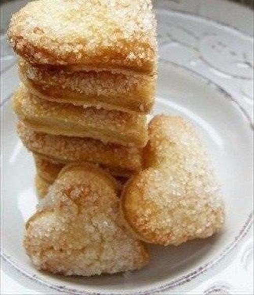 Сметанное печенье.  Ингредиенты: 01