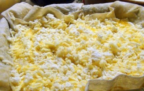 Ачма с сыром и творогом. 03