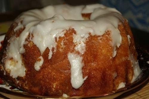 Ромовая баба.  Ингредиенты: