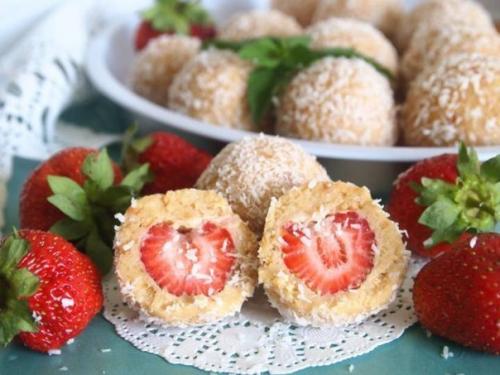 10 десертов с клубникой без выпекания! 08