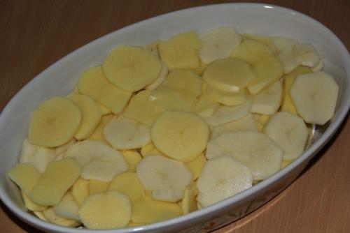 Куриные ножки с картошкой и грибами. 01