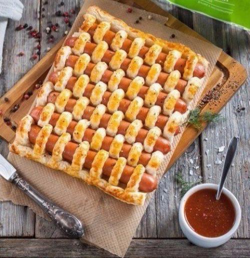 Вкуснейшие сосиски в тесте.