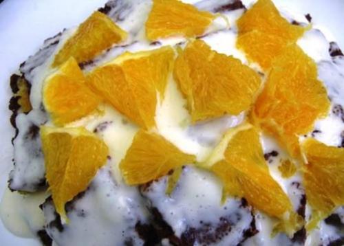 Апельсиновый торт. Ингредиенты: 07