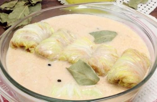 Голубцы, тушеные в сметане? 06