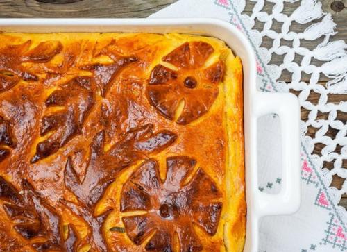 Кулебяка: рецепт мясного пирога с рисом и яйцом. 01