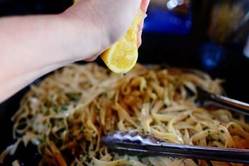 Сливочная паста с петрушкой, лимоном и чесночком. 04