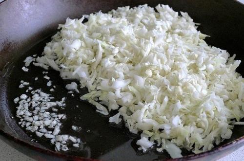 Капустные булочки.  Ингредиенты: 01