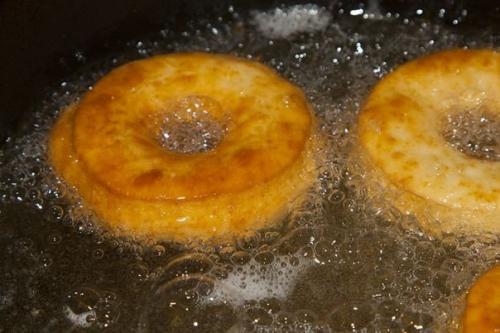 Пончики дома.  Ингредиенты: 06