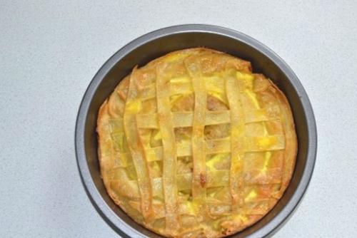 Запеканка из блинов. 03 Запеканка из блинов. 03